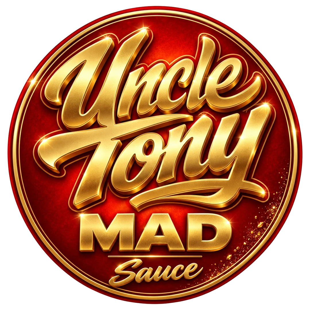 Uncle Tony Mad Sauce logo
